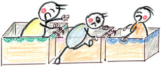 ４．遊ばせ方・遊具の作り方　画像